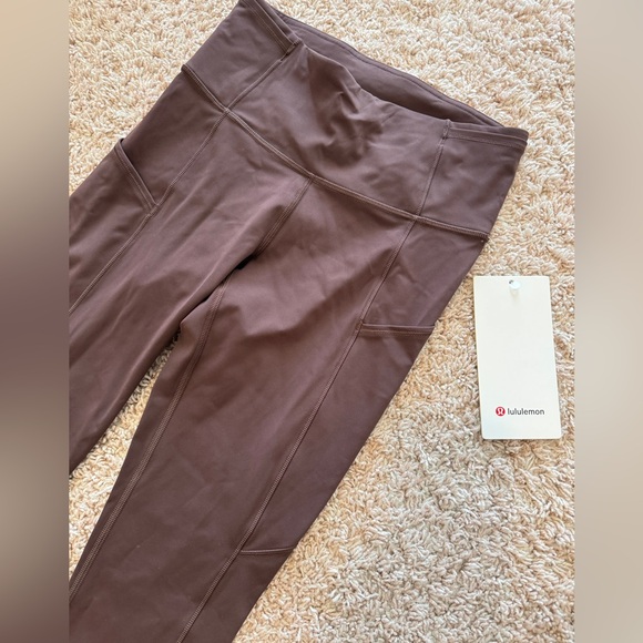 Lululemon Fast & Free Crop leggings in the Nulux fabric HR Crop 23" *Ref Size 4 - Picture 4 of 10